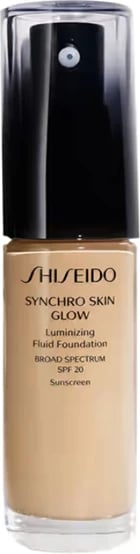 Fondatinë Shisedo Synchro Skin Glow SPF 20, 4 Golden, 30 ml