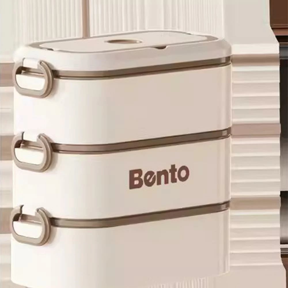 Set i 3 kutive për drekë NEXT, inox, 2550ml