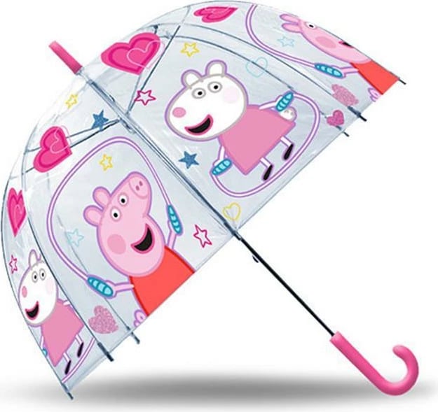Çadër transparente EUROSWAN Peppa Pig Ø46cm