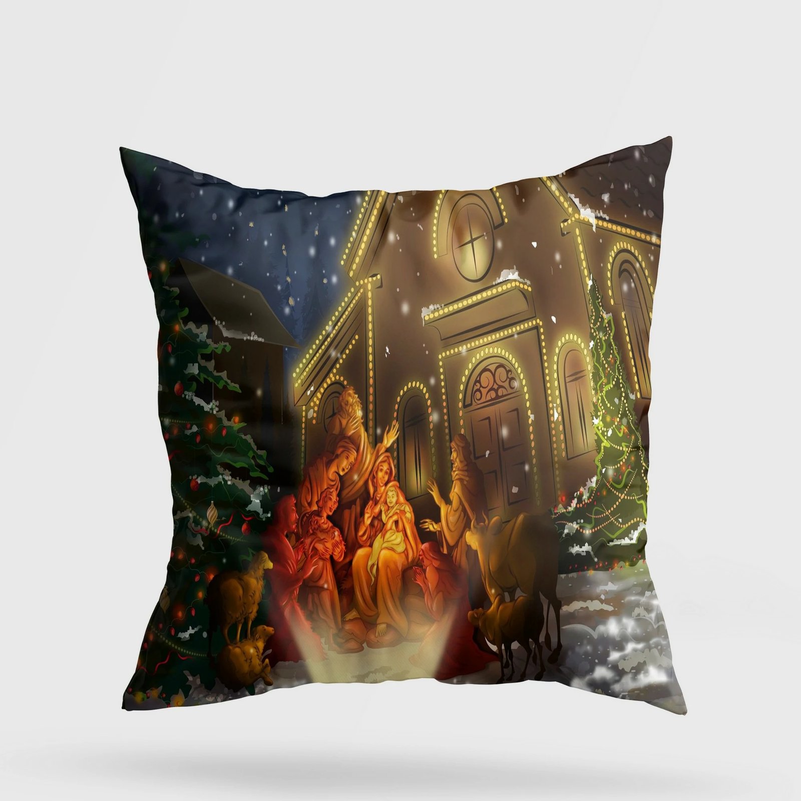 Jastëk dekorativ Evila Originals, YY202356, shumëngjyrësh, 43x43cm