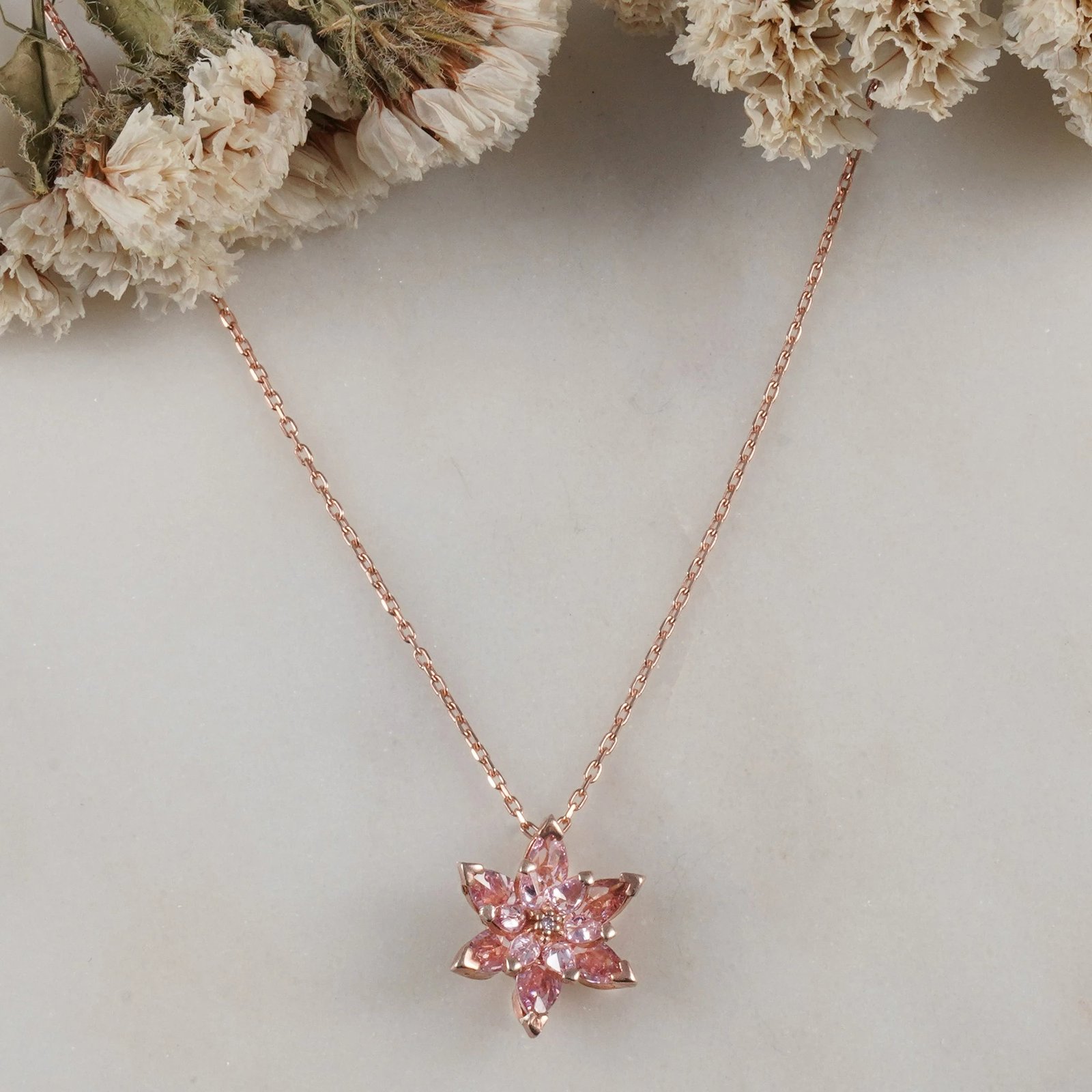 Qafore argjendi, ngjyrë rozë, Jumeon, 10386PEMBE