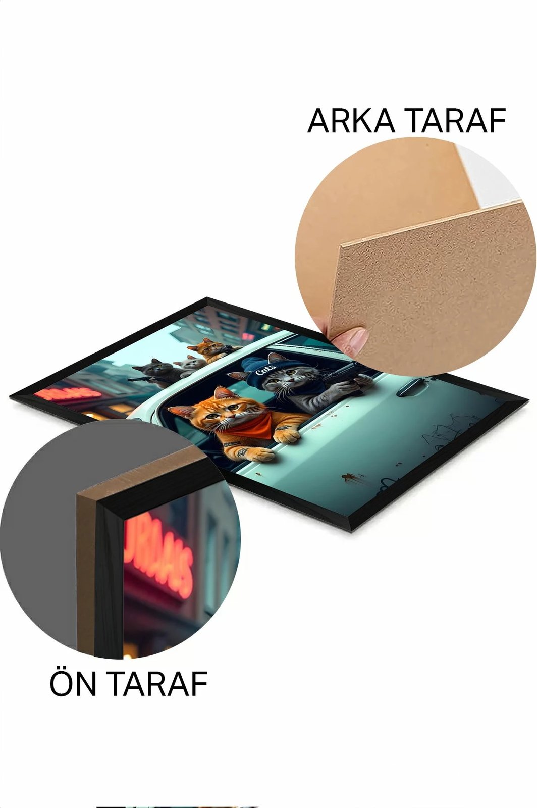 Pikturë dekorative, Wallity, Arthynmodel3348-9, shumëngjyrëshe, 33x48cm