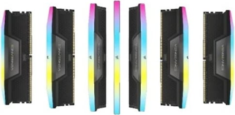 RAM Memorje DDR5, Corsair Vengeance RGB CMH32GX5M2B5600Z40, 32GB (2x16GB), 5600 MHz, CL40, AMD EXPO RAM Memorje DDR5, Corsair Vengeance RGB CMH32GX5M2B5600Z40, 32GB (2x16GB), 5600 MHz, CL40, AMD EXPO