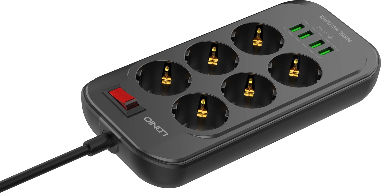 Prizë E Rrymës LDNIO SE6403 Prizë E Rrymës LDNIO SE6403