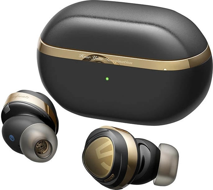 Kufje TWS Soundpeats Opera05, Bluetooth 5.3, LDAC, Hi-Res, të zeza