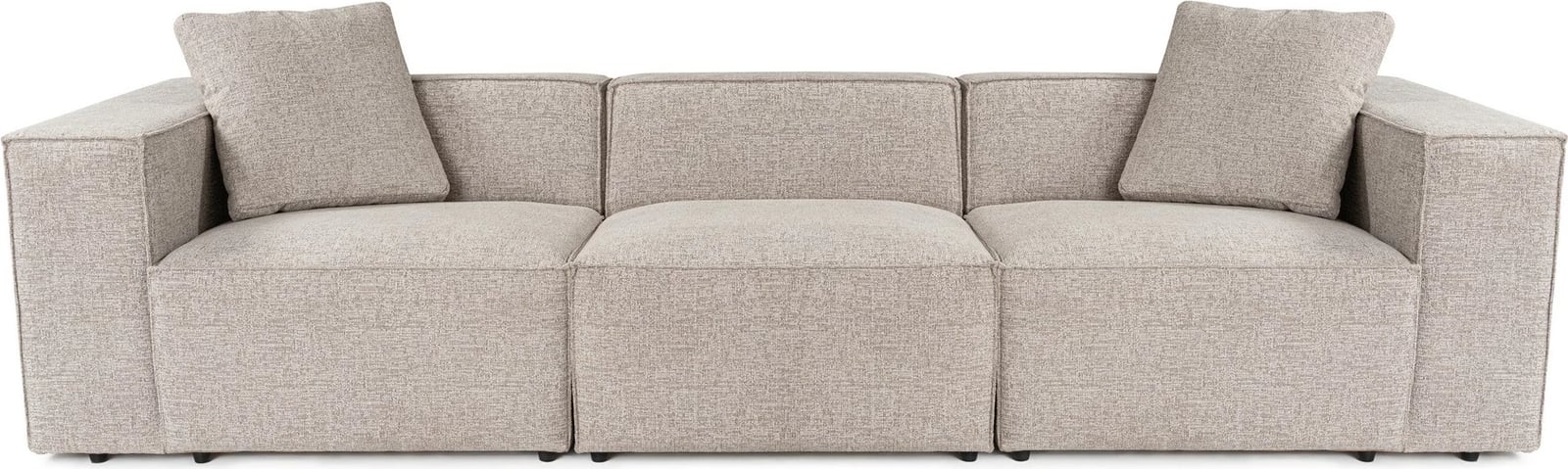 Divan treshe Lora, ngjyrë moka