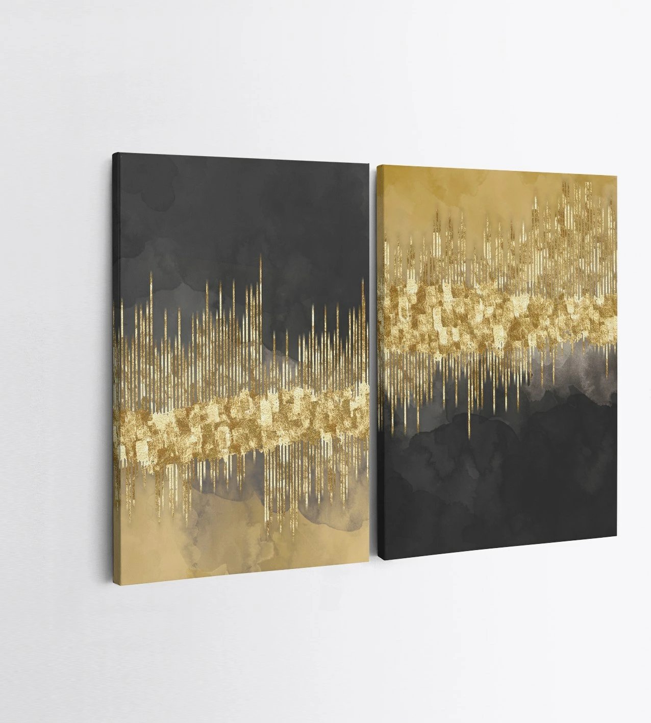 Pikturë dekorative në kanavacë (2 copë), Wallity, 2KNV4389, 50x70