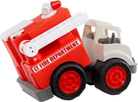 Kamion zjarrfikës lodër Little Tikes Dirt Diggers, për fëmijë, Kuq/Bardhë