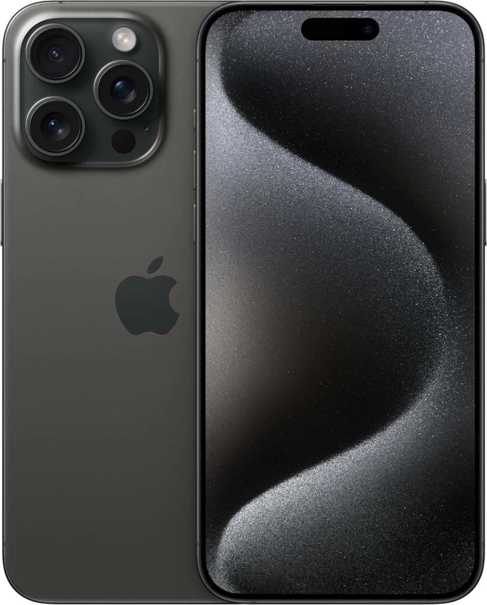 Celular Apple iPhone 15 Pro Max, 6.7", 256GB, black titanium