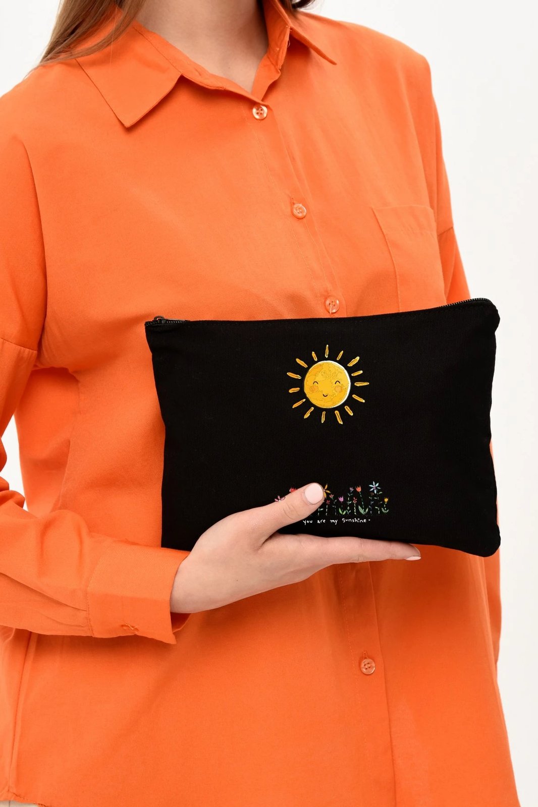 Qese për make-up, ngjyrë e zezë, Zoozie Bags, 25x18cm
