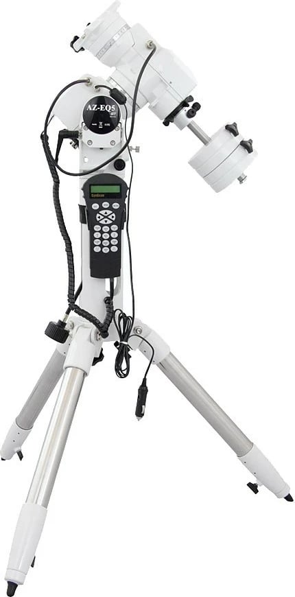 Montim hibrid AZ-EQ5 me tripod, pa emër, SW-4157, Bardhë