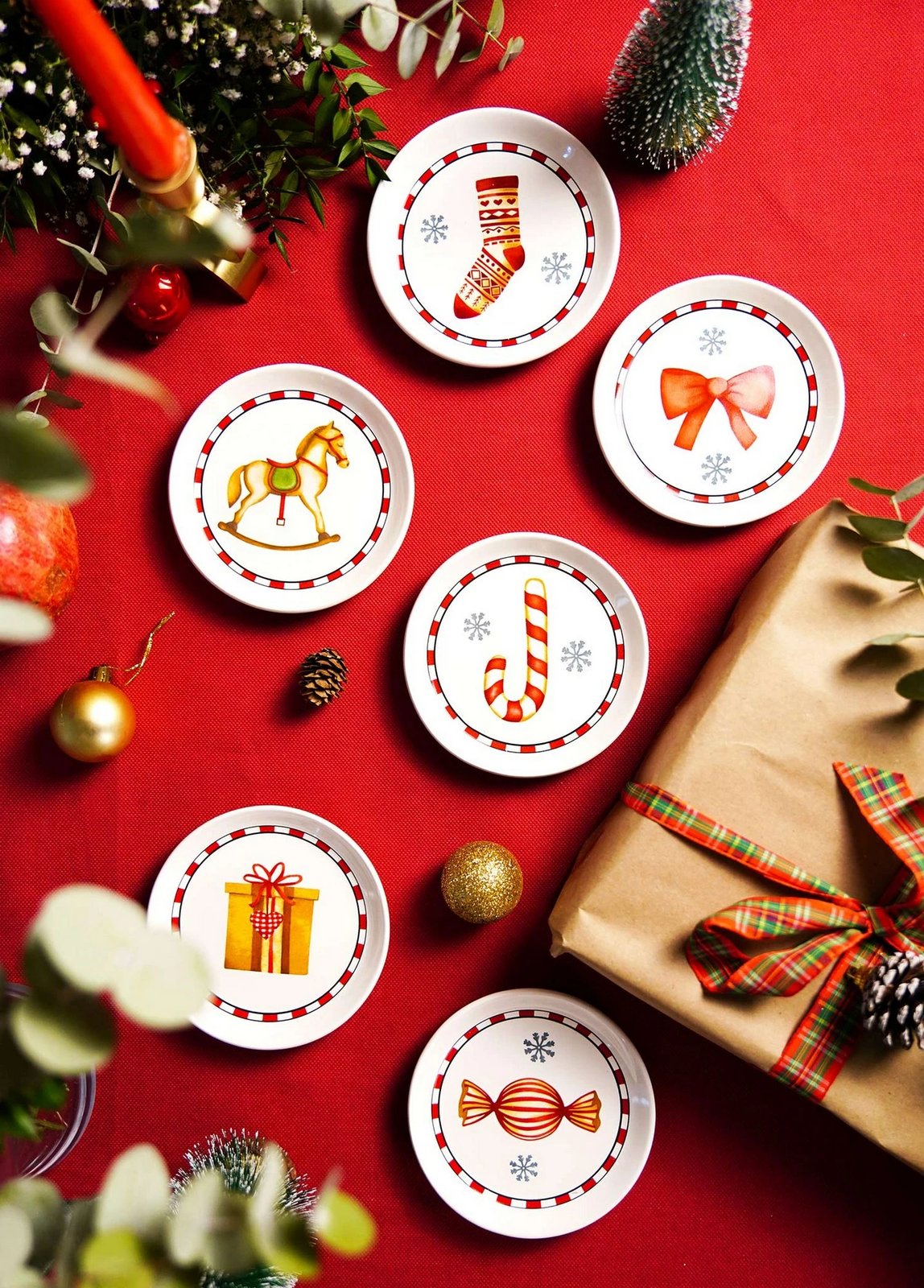 Set pjatash për meze (6 copë), Hermia, NEW036