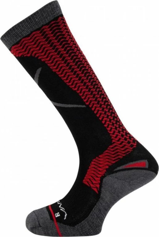 Çorape për hockey Bauer Pro Vapor për meshkuj, të zeza dhe të kuqe