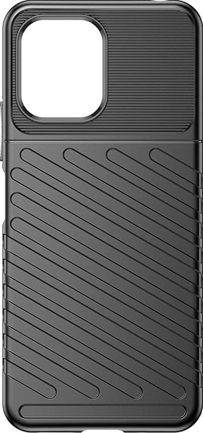 Mbështjellës Hurtel Thunder Case për Xiaomi Redmi 12, TPU, i zi