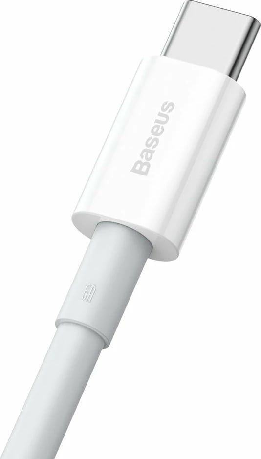 Kabllo Baseus Superior CATYS-A02 USB në Type-C, 2m, 66W, Bardhë