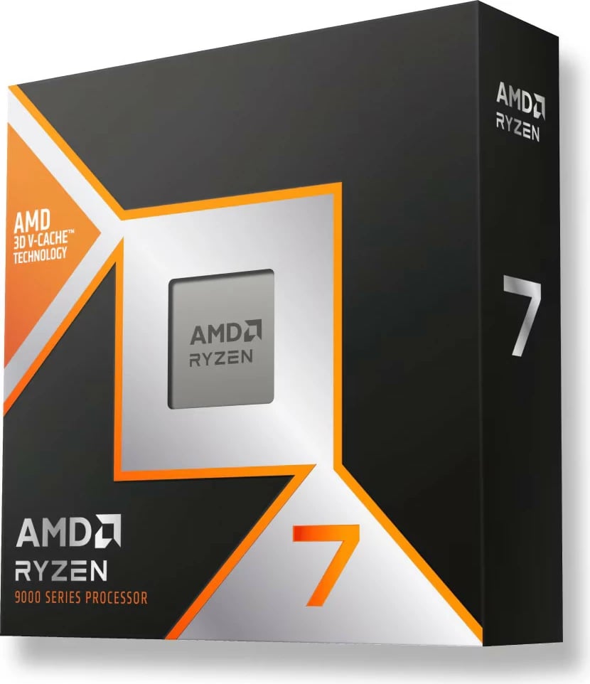 Procesor AMD Ryzen 7 9800X3D, 4.7 GHz, 8 bërthama, Socket AM5, Box