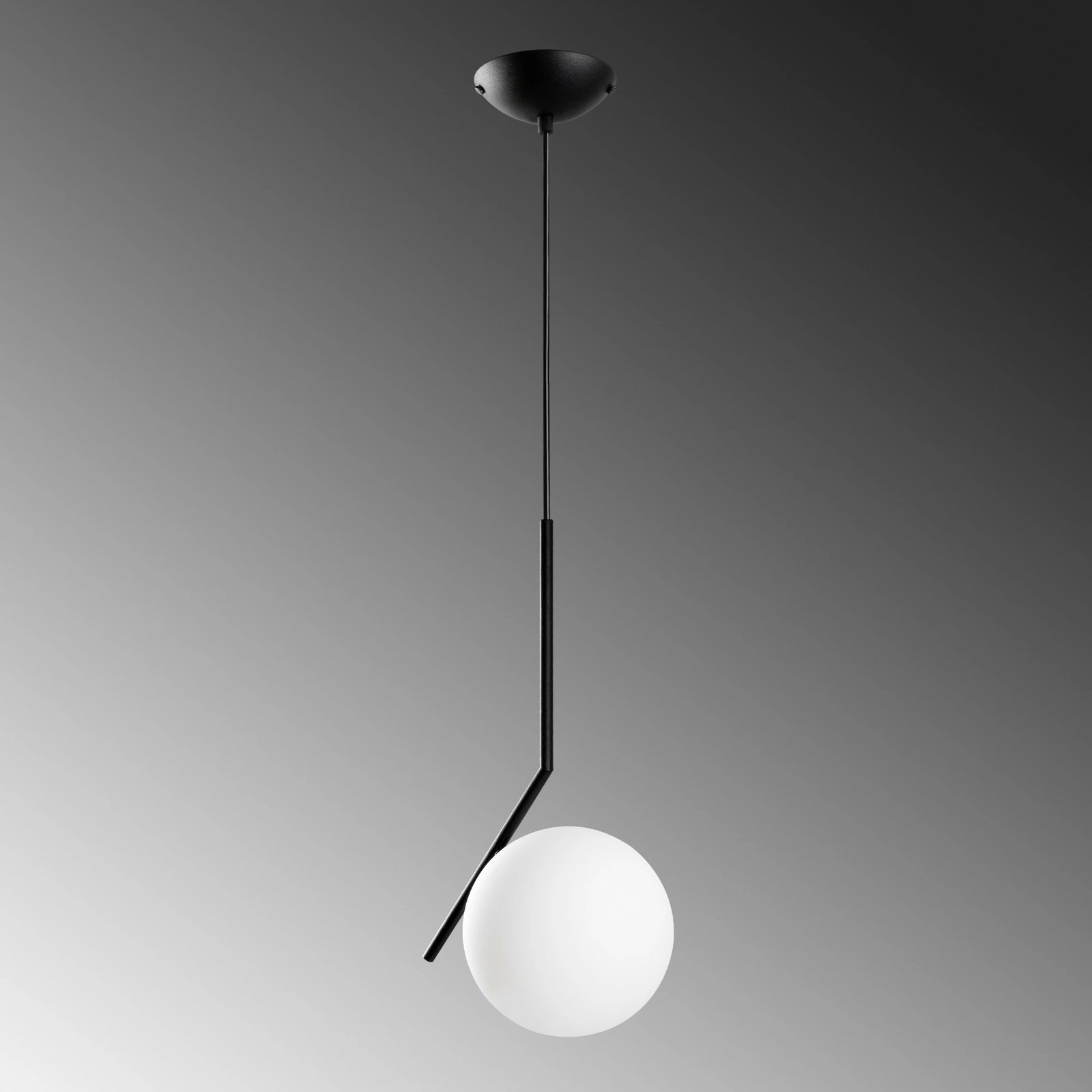 Llambë tavani Opviq, Luminar - 14110, ngjyrë e zezë