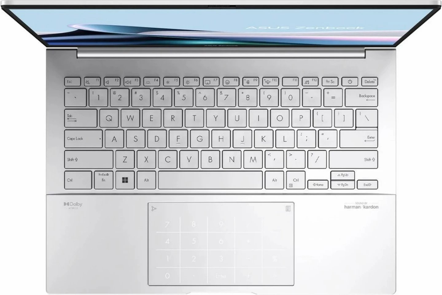 Ultrabook Asus ZenBook 14 OLED UX3405MA-PP288W, Ultra 9-185H, 14", 2.8k, 32GB, 1TB, W11Home, Srebrny