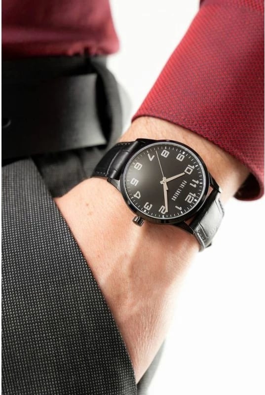 Orë dore për meshkuj Paul Lorens, e zezë