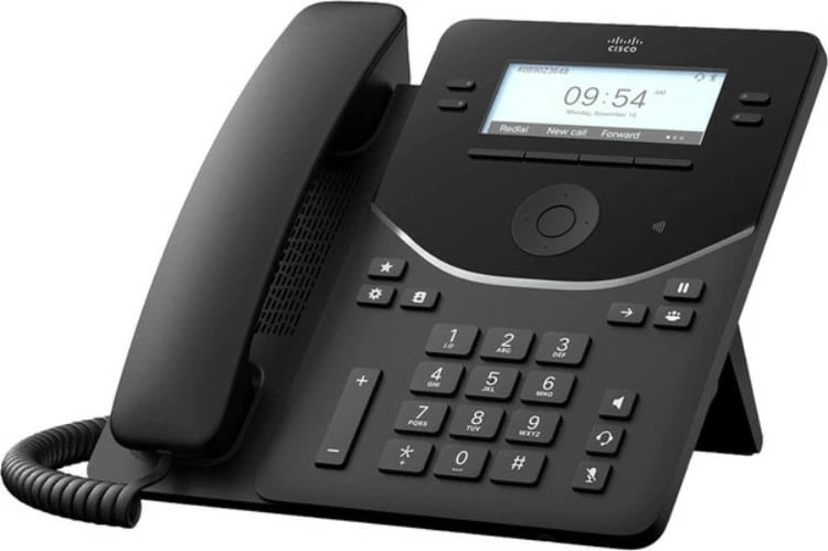 IP telefon Cisco DP-9841-K9, 4 linja, ekran 3.5", PoE, zi