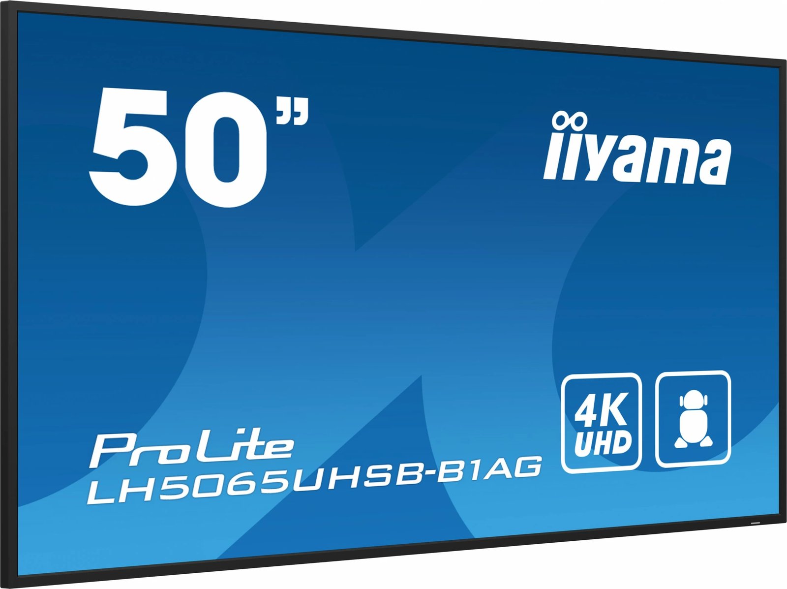 Monitor iiyama ProLite LH5065UHSB-B1AG 50 inç, 4K UHD, Wi-Fi, i zi