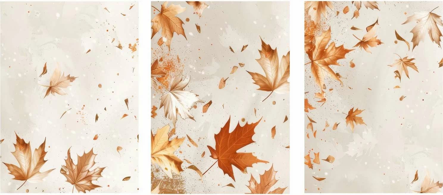 Set pikturash dekorative me kornizë MDF, 3 copë, Wallity, Mp3-00108, 30x40cm