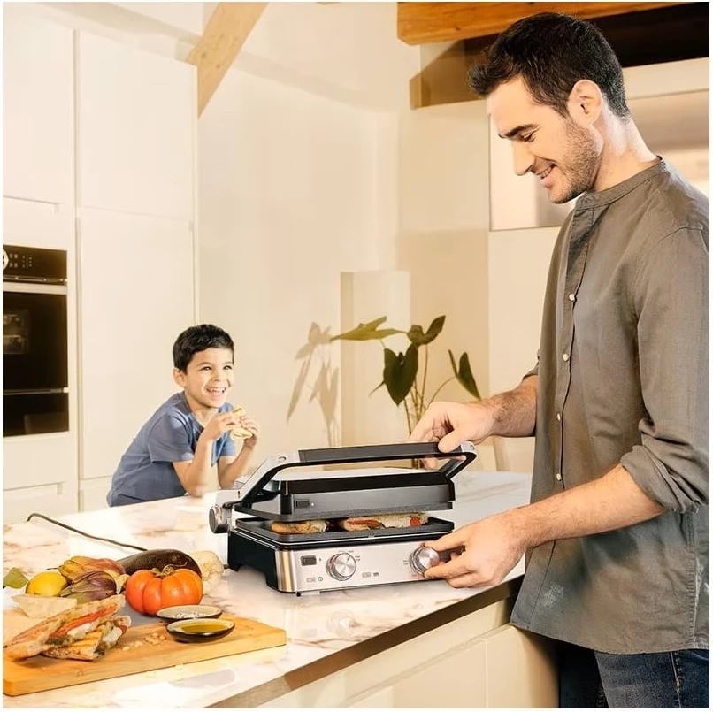 Grill kontakt Braun Multigrill 7 CG7020, 2000W, i zi/inox