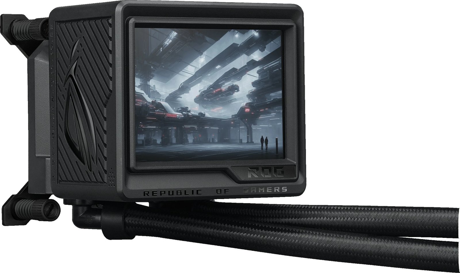 Ftohës uji all-in-one ASUS ROG Ryujin III 360 ARGB Extreme, 3x12cm, ekran LCD, i zi