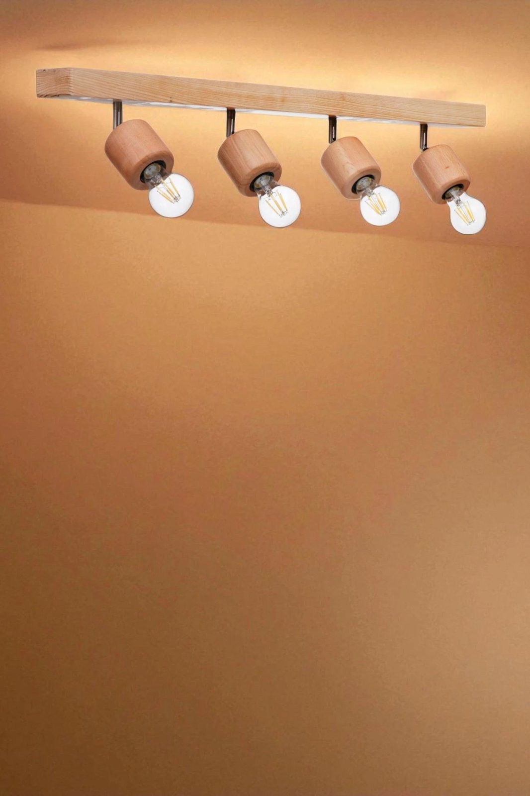 Llambë tavani prej druri, Opviq 9005-4, ngjyrë lisi