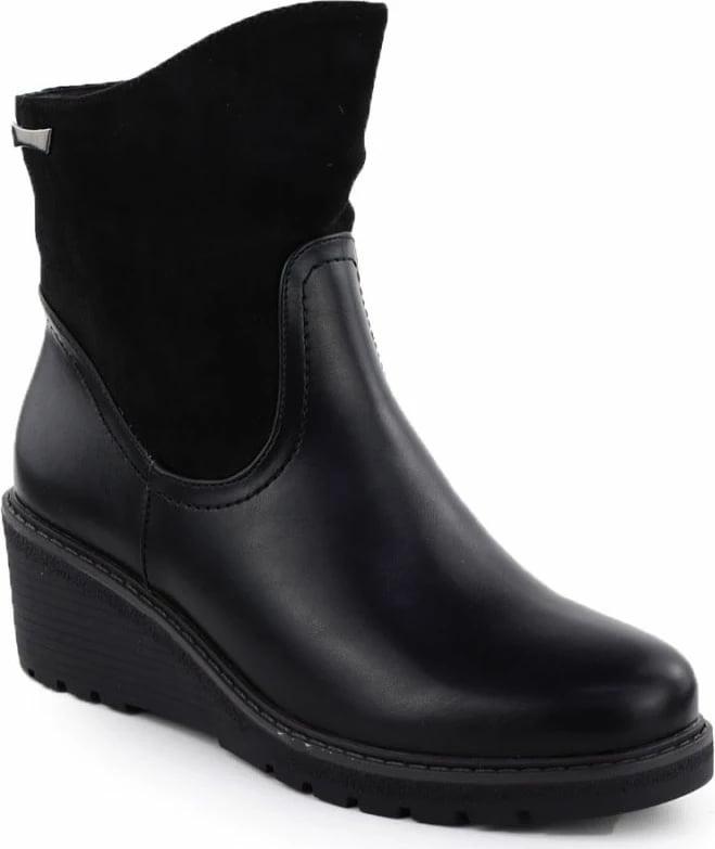 Çizme platforme për femra M.Daszyński 2510, të zeza