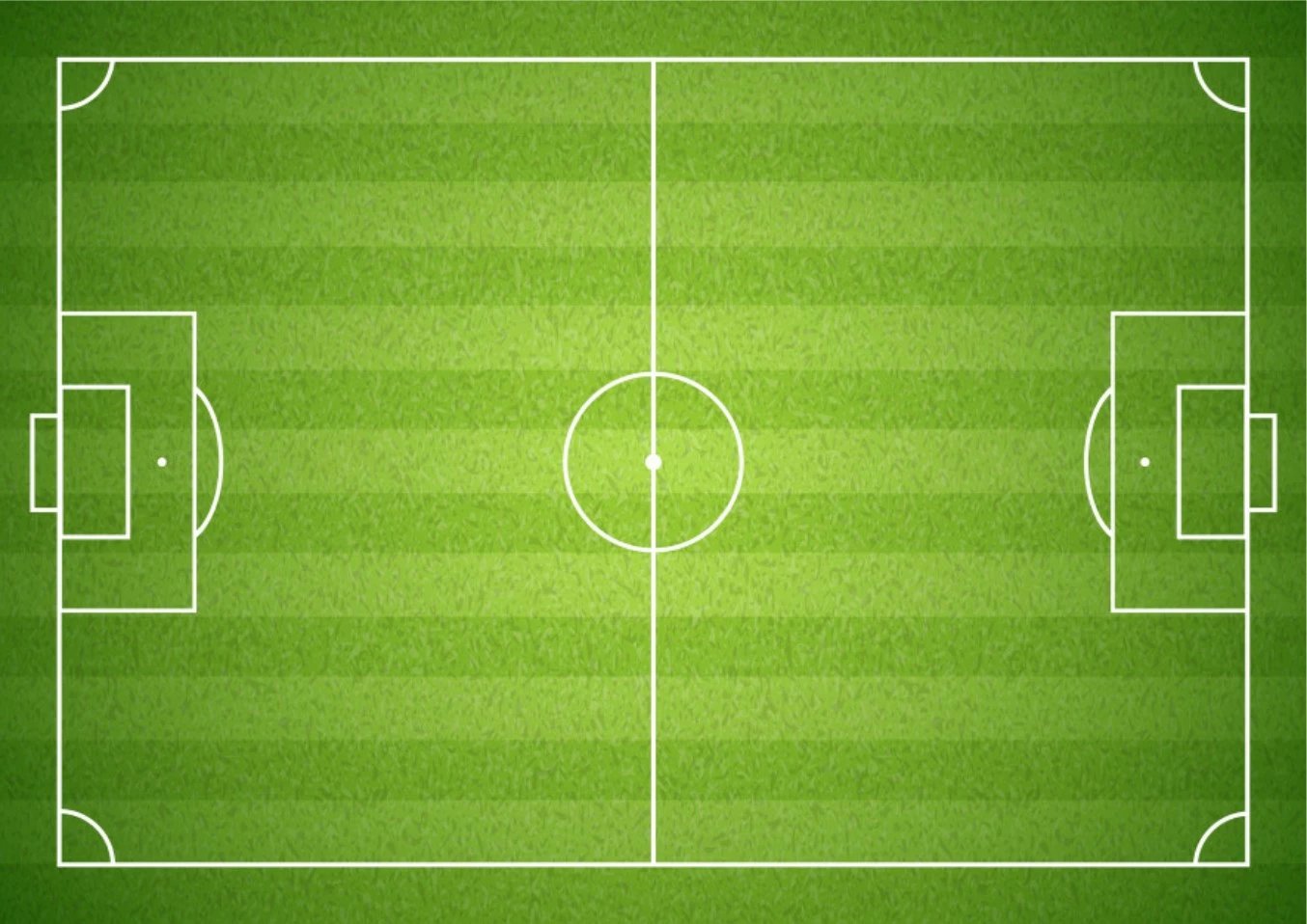 Qilim me dizajn fushe futbolli, 80x200cm, Conceptum Hypnose, CT-3073