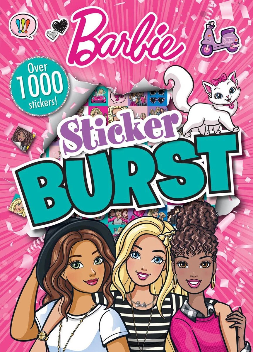 Barbie Sticker Burst Sticker Book