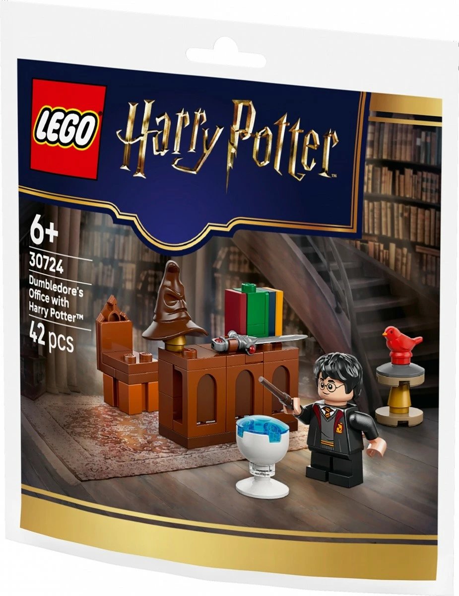 Set ndërtimi, LEGO Harry Potter, 30724 Dumbledore's Office me Harry Potter, 42 pjesë, 6+