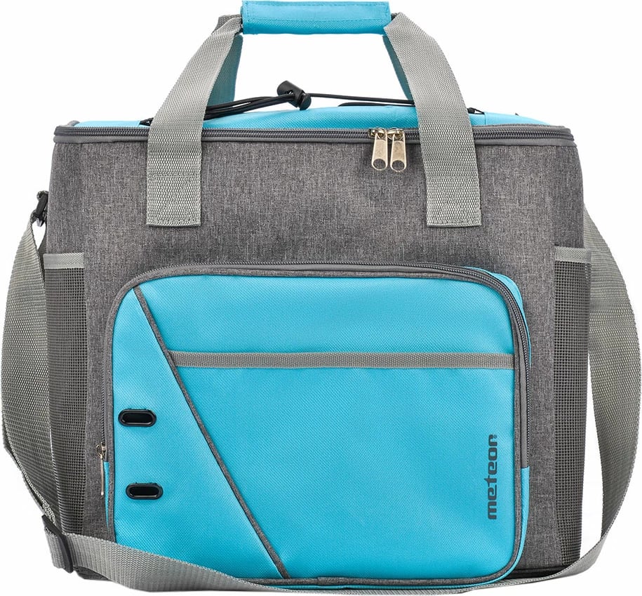Çantë termike Meteor unisex, blu-gri