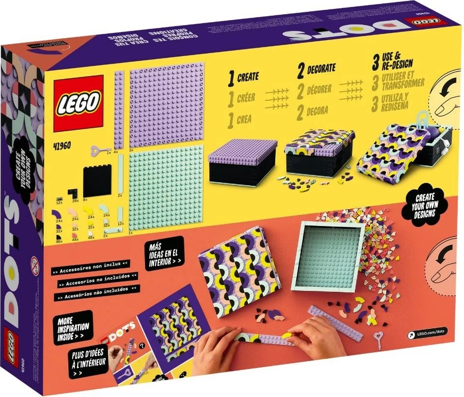 Lodër për fëmijë, LEGO Dots 41960