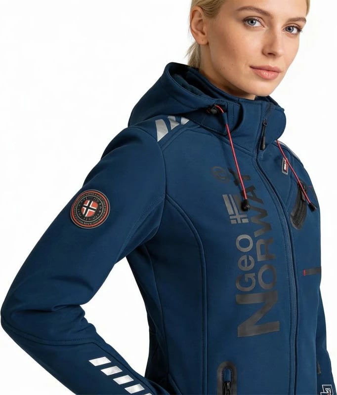 Jakne femra Geographical Norway navy blue