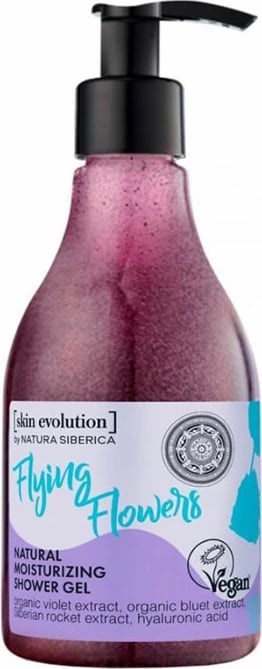 Xhel dushi unisex Natura Siberica Flying Flowers 260ml