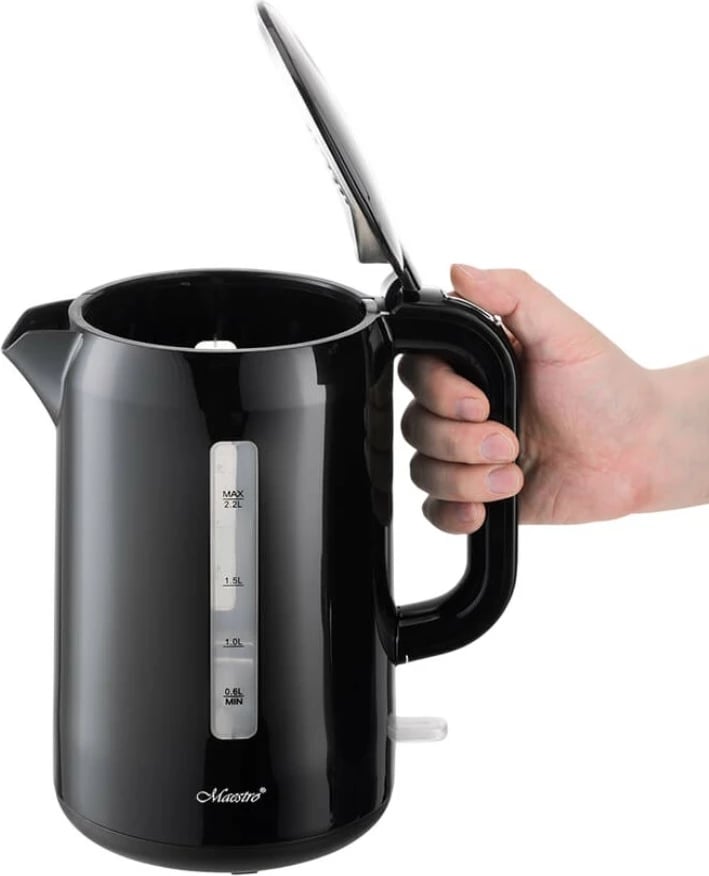 Zierëse uji elektrike, Feel-Maestro, MR-022, 2.2 L 2200 W, plastike, e zezë