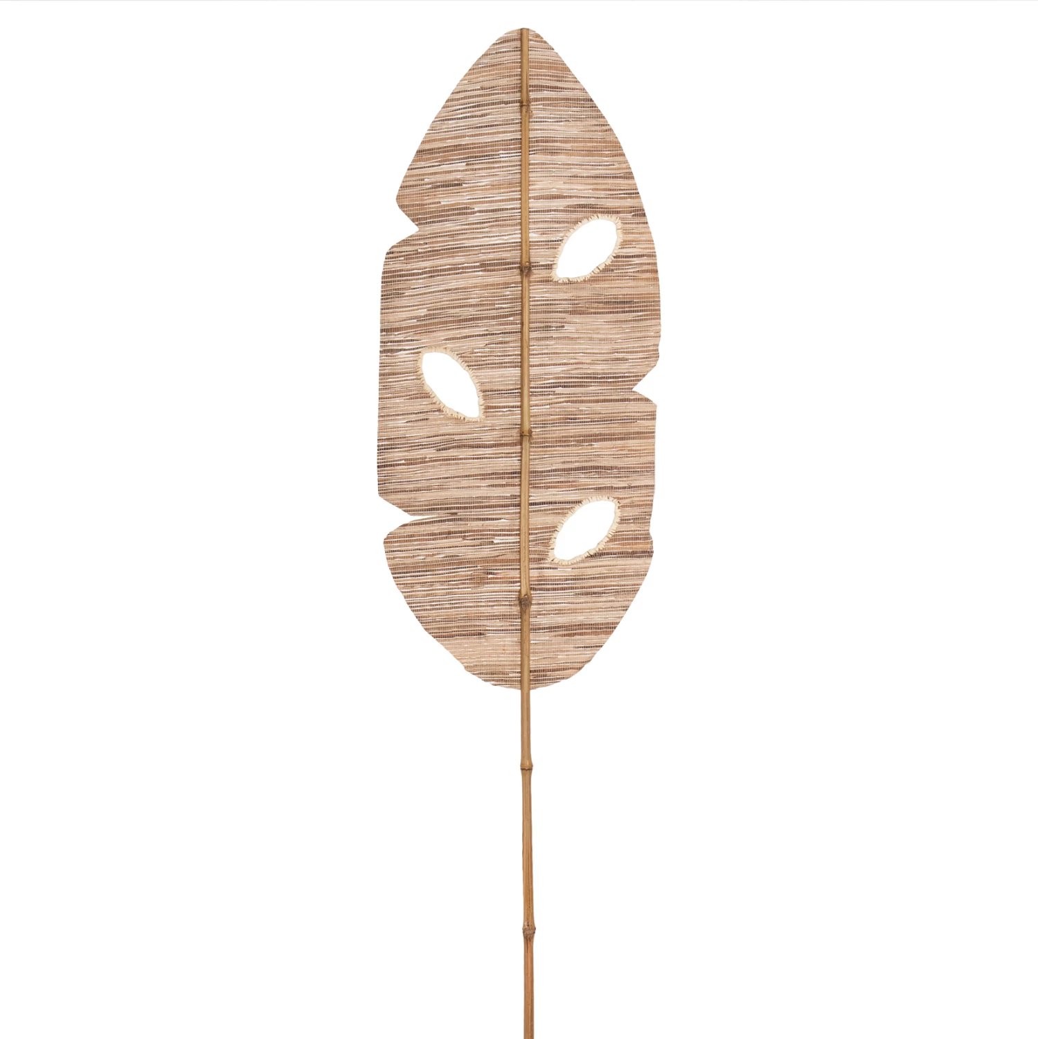Gjethe dekorative, ngjyrë natyrale, FH7872, 32x200x3 cm