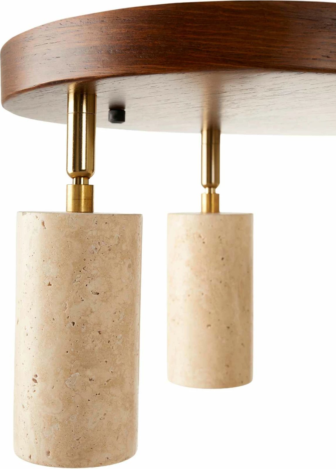 Llambë tavani prej druri, Opviq Nur C, ngjyrë bezhë dhe arre