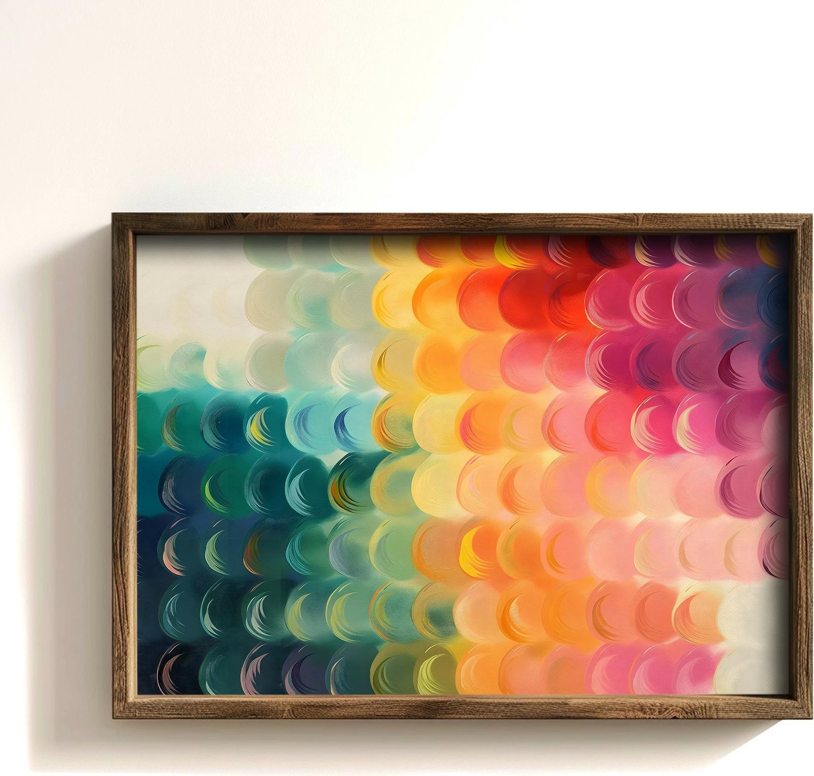 Pikturë dekorative me kornizë MDF, shumëngjyrëshe, GE249-L