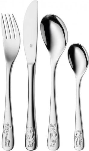 Set enësh për fëmijë WMF Safari 6 copë, porcelan dhe inoks
