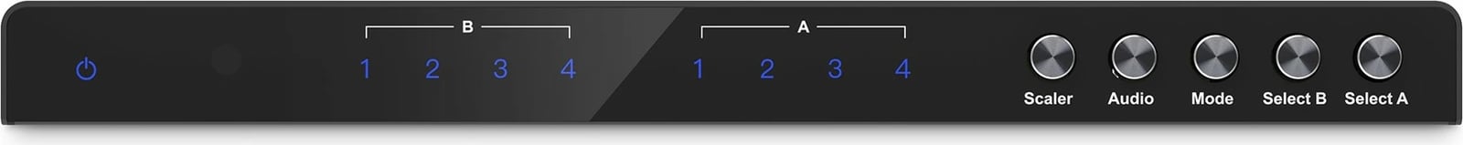 Switch HDMI Digitus 4x2 Matrix, 4K/30Hz, 4 hyrje, 2 dalje, i zi