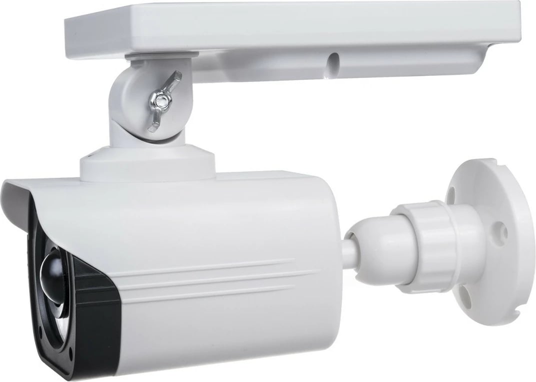 Kamerë false CEE SOL1800S me panel diellor dhe LED, e bardhë