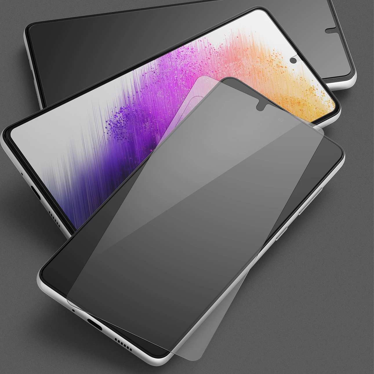 Mbrojtës ekrani tempered glass Ringke Invisible Defender ID Glass 2.5D 0.33mm për Samsung Galaxy A73 5G
