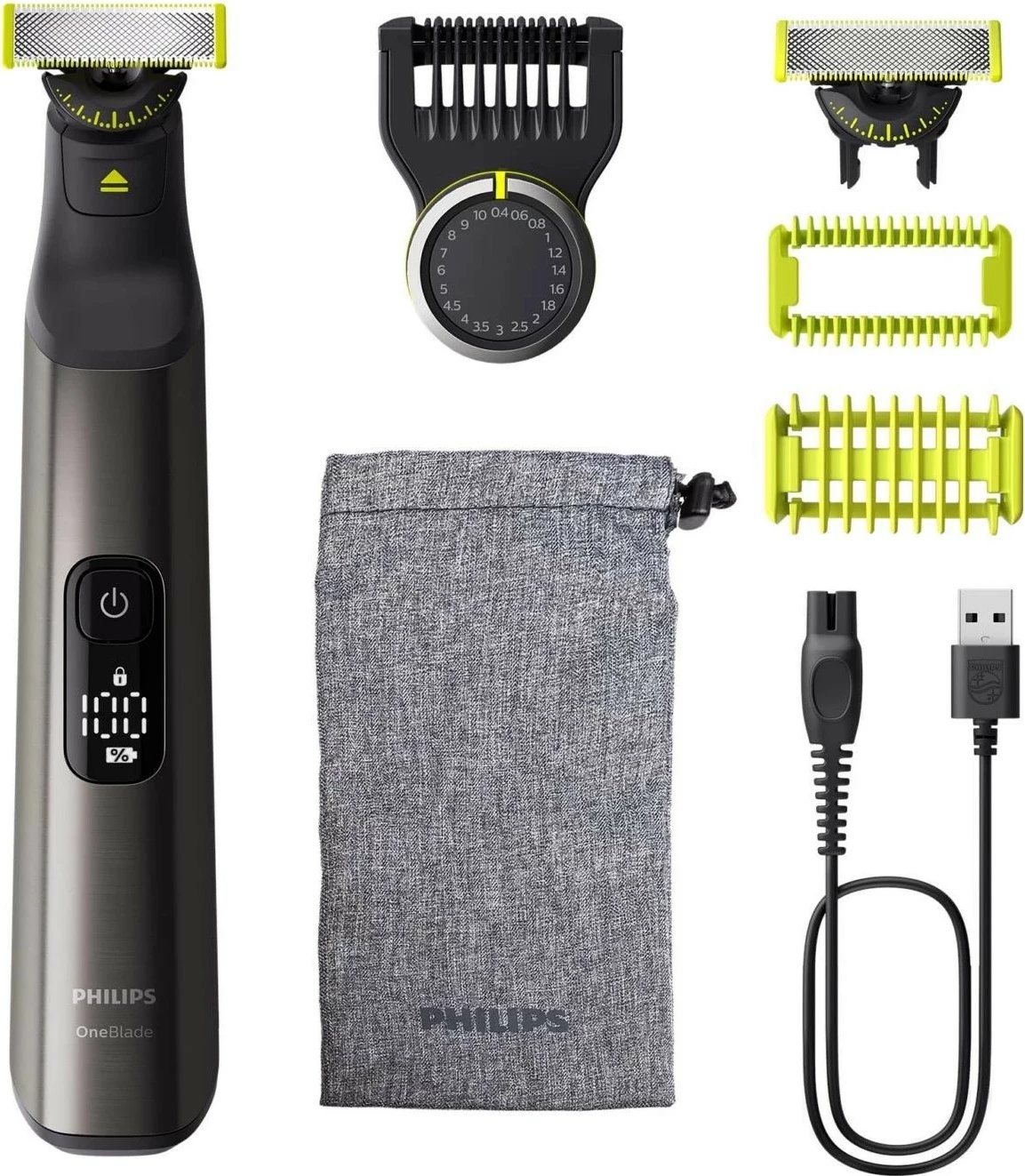 Makinë rroje Philips OneBlade Pro 360 QP6552/15, gri