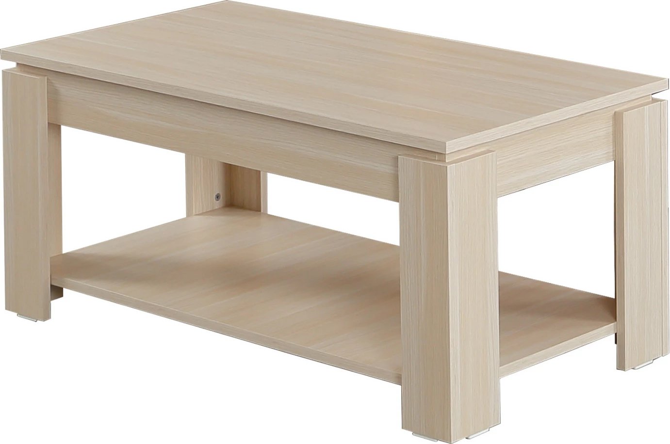 Tavolinë kafeje Hanah Home, raft, ngjyrë lisi e çelët