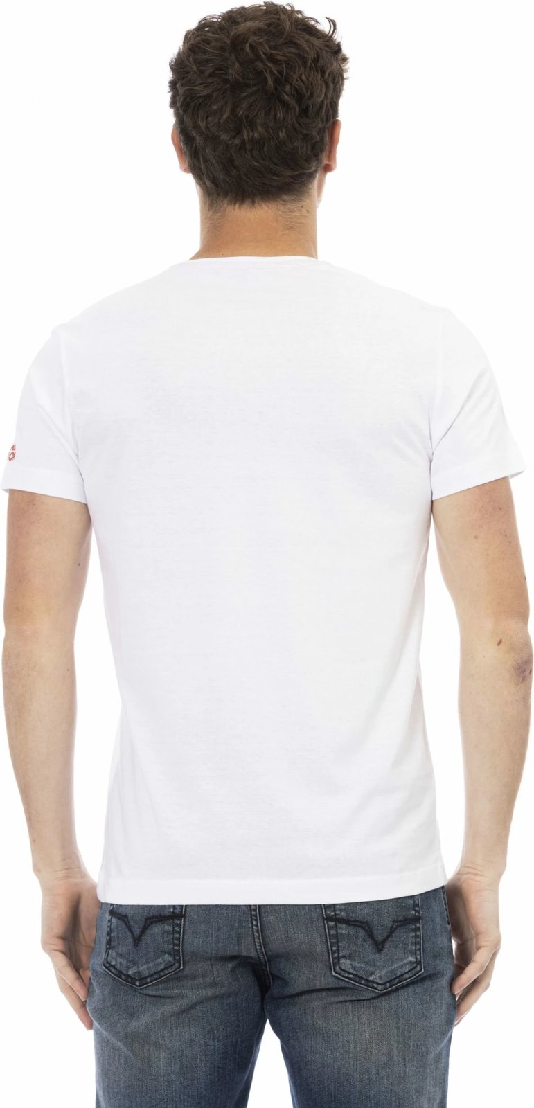 Maicë për meshkuj Trussardi Action, e bardhë