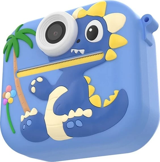 Aparat fotografik Tracer DinoCam, 48MP, printim i menjëhershëm, 13 aksesorë, bardhë