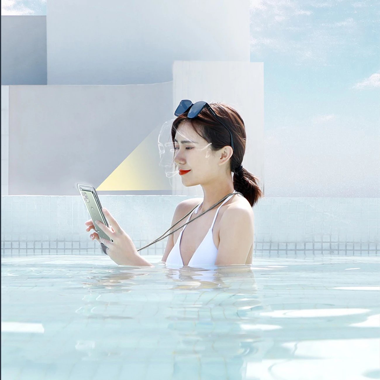 Mbështjellës Baseus AquaGlide BS-PC029 për celular, IPX8, me Slide Lock, i zi Mbështjellës Baseus AquaGlide BS-PC029 për celular, IPX8, me Slide Lock, i zi